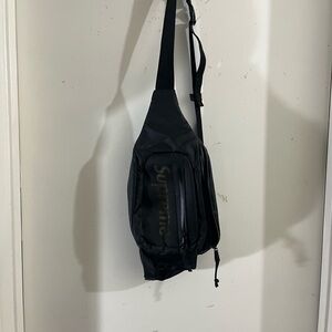 Supreme Black Belt Bag